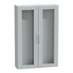 Slika Slobodnostojeći poliesterski orman PLA zaptiven VŠD1500x1000x320 IP65 providna vrata Schneider