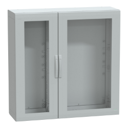 Slika Slobodnostojeći poliesterski orman PLA potpuno zaptiven 1250x1250x420 IP65 provid. vrata Schneider