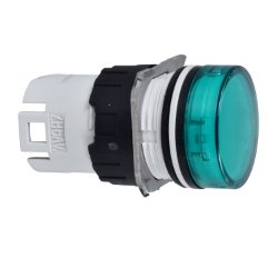Slika Glava lampice zelena O16 integrisan LED Schneider
