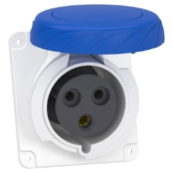 Slika Industrijska priključnica 32A 2P+E 200-250VAC IP67 ugradna Praktika Schneider