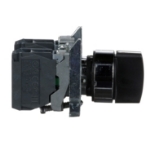 Slika Izborni prekidač XB4 1-0-2 2NO fi22 metalni crni IP66 Schneider