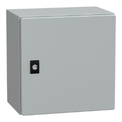 Slika Razvodni orman metalni V300xŠ300xD200 IP66 IK10 RAL7035 bez montažne ploče Spacial CRN Schneider