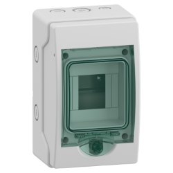 Slika Mini Kaedra za modularni uređaj sa 1 otvorom 4 modula 2 priključna bloka Schneider