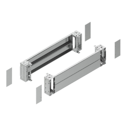 Slika Glatki prednji panel podnožja Spacial - širina 1200mm, visina 200mm, nerđajući čelik 316L Schneider