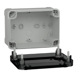 Slika Kutija ABS IP66 IK07 RAL7035 U:V150 Š105 D80 S:V164 Š121 D87 providan poklopac V20 Schneider