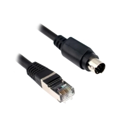 Slika Kabal za povezivanje Uni-Telway Modbus serijska veza 2.5 m 1 ženski mini DIN 1 RJ45 Schneider