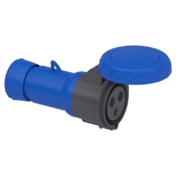 Slika Industrijska utičnica ravna 32A 2P+E 200-250VAC IP67 PratiKa Wander Schneider