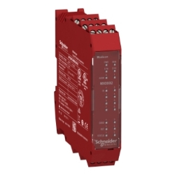 Slika Sigurnosni modul I/O 24VDC 8 ulaza 2 izlaza XPSMCM Schneider
