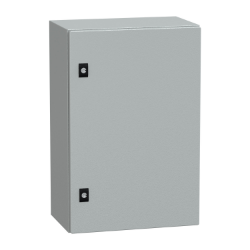 Slika Razvodni orman metalni V600xŠ400xD250 IP66 IK10 RAL7035 bez montažne ploče Spacial CRN Schneider