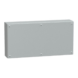 Slika Industrijska metalna kutija ravna vrata H300xW600xD120 IP66 IK10 RAL7035 Schneider