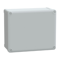 Slika Industrijska kutija IP66 IK08 RAL7035 U:275X225X120 S:H291 Š241 D128 neprov.poklopac V20 Schneider
