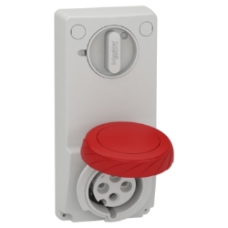Slika Utičnica sa blokadom 32A 3P+E 380-415VAC IP65 panel Unica Schneider