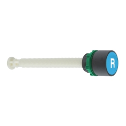Slika Taster udubljeni plavi reset O22 oznaka "R" udaljenost aktivacije 17-120mm Schneider