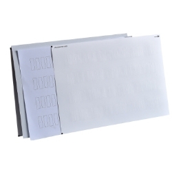 Slika Oznake neobeležene 50 listova 6.5x15.5mm za držač Schneider
