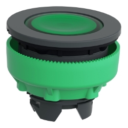 Slika Glava tastera zelena ugradna flush caps za legend insertion Schneider