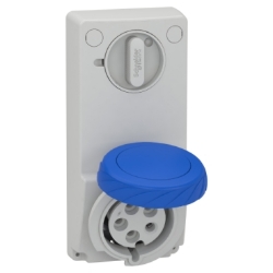 Slika Utičnica sa blokadom 32A 2P+E 200-250VAC IP65 panel Unica Schneider