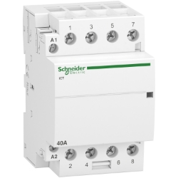Slika Kontaktor instalacioni ICT 40A 4P 4NO špulna 220-240V AC Schneider