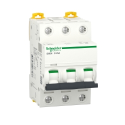 Slika Osigurač automatski 3P 25A D kriva IC60H 15 kA Acti9 Schneider