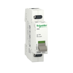 Slika Rastavljač 1P 20A 250V DIN šina iSW Schneider