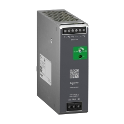 Slika Napajanje regulisano 100…240VAC1 (N-L1)100…240VACmeđuf(L1-L2)140…340VDC24VDC5A120W Modicon Schneider