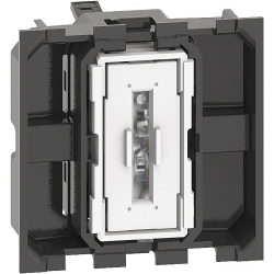 Slika Prekidač naizmenični modularni 2M 10A bez maske Living Light NOW Legrand