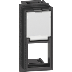 Slika Maska za RJ45 1M Keystone crna Living Now Legrand
