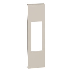 Slika Maska priključnice 1M italijanski/euro standard pesak Living Light NOW Legrand