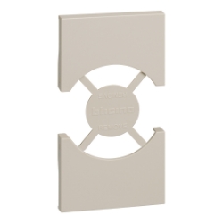 Slika Maska priključnice 2M italijanski/nemački standard pesak Living Light NOW Legrand