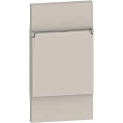 Slika Maska priključnice 2M sa poklopcem nemački/francuski standard pesak Living Light NOW Legrand