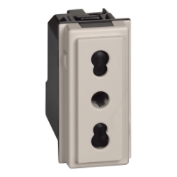 Slika Utičnica italijanski standard 2P+E 10/16A pesak Living Now Legrand