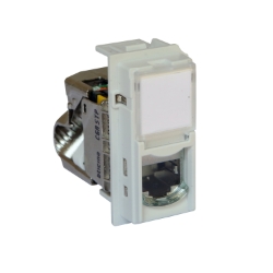 Slika Priključnica RJ45 CAT 6A STP bela Living Now Legrand