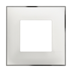 Slika Okvir 2M hrom/beli Classia Legrand