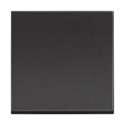 Slika Prekidač običan modularni 2M 10A crni Classia Legrand
