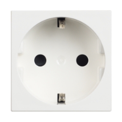 Slika Priključnica 2P modularna 2M 16A 230V 2P+E bela Classia Legrand
