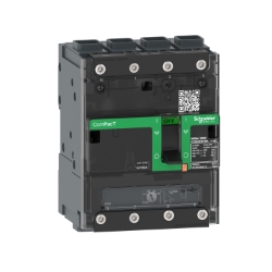 Slika Prekidač kompaktni NSXM100B 4P3D 25kA 100A TMD elektronska zaštitna jedinica Schneider