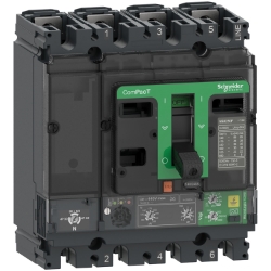 Slika Prekidač NSX160F 36kA AC 4P4D 160A 4.2AB elektronska zaštitna jedinica Schneider