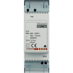 Slika Kompaktno napajanje 230VAC/27VDC 600mA max - 2 DIN modula Bticino Legrand
