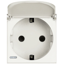 Slika Utičnica 2P+E 16A 250V bela Bt Legrand