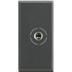 Slika Utičnica 3.5mm antracit Ax Legrand