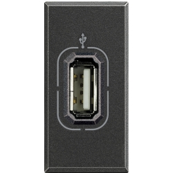 Slika Utičnica USB antracit Ax Legrand