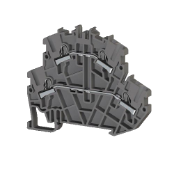 Slika Redna stezaljka 4 mm2 siva dvospratna PYK-2F Klemsan