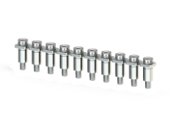 Slika Kratkospojnik za vijčane stezaljke 10 mm2 desetopolni UK 10/10 - AVK 10 Klemsan