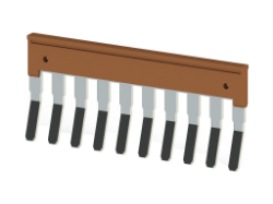 Slika Kratkospojnik za stezaljke 4 mm2 desetopolni TKO 4/10 Klemsan