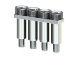 Slika Kratkospojnik za stezaljke 2,5 mm2 četvoropolni UK 2,5/4 - PUK 3 Klemsan