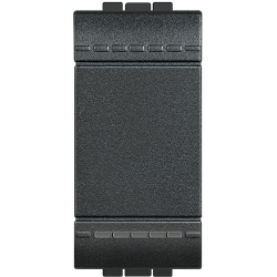 Slika Taster modularni 1M 10A antracit Living Light Legrand