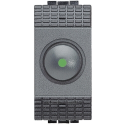 Slika Dimer modularni 1M 500W antracit Living Light Legrand