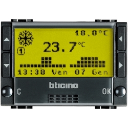 Slika Termostat 3M sa displejom za kontrolu temperature i hlađenja Living Light Legrand
