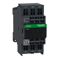 Slika Kontaktor 3P (3NO) 12A AC-3 špulna 24V DC Schneider