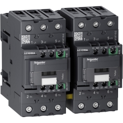 Slika Kontaktor za promenu smera 3P (3NO) 50A AC-3 špulna 48...130V AC/DC Schneider