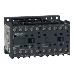Slika Kontaktor za promenu smera 3P (3NO) 9A AC-3 špulna 48V AC sa signalnim kontaktima 1NO Schneider